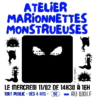 Atelier 'Marionnettes monstrueuses'