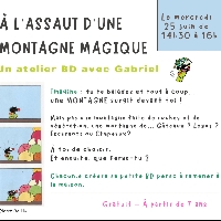 UN ATELIER BD avec Gabriel