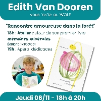 Rencontre-atelier-dédicaces et apéro avec Edith Van Dooren