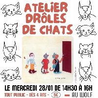 Atelier 'Drôles de chats'